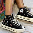 embroidered converse platform