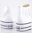 پلتفرم سفید ساقدار/ Chuck Taylor All Star Lift Platform High Top White