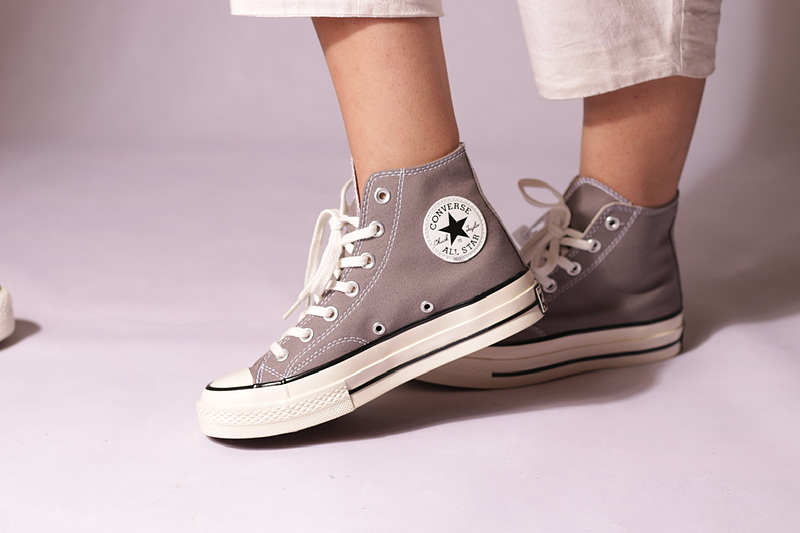 Chuck 70 Vintage Canvas / کانورس 1970 طوسی ساقدار