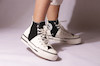 کانورس 1970s پلاس مشکی سفید ساقدار | Converse Chuck 70s Plus Black/White Hightop