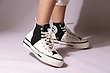 کانورس 1970s پلاس مشکی سفید ساقدار- Converse Chuck 70s Plus Black/White Hightop