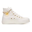  Converse All Star Lift Hi Gold Chain 