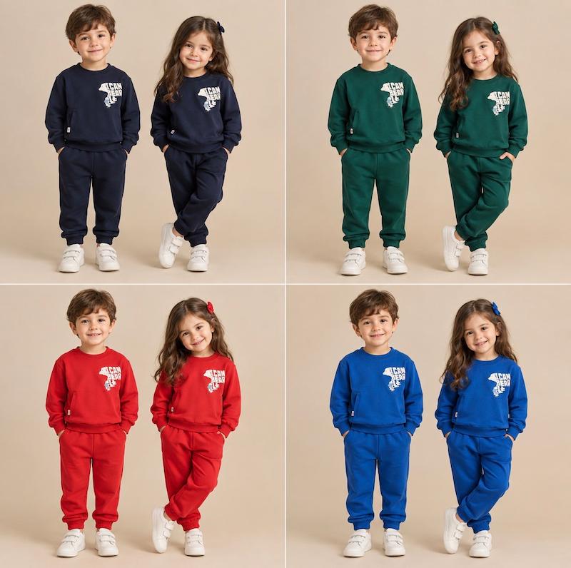 ست دورس نخ پنبه Bear ( دخترانه و پسرانه )