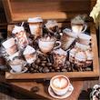 ست استیکر شفاف تم کافه سری Stroll Cafe
