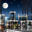 ست رول استیکر PET سری The night sky is silent