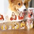 رول استیکر شفاف PET tape سری Cat and Dog