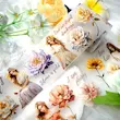 رول استیکر شفاف PET tape سری پرنسس و گل‌ها