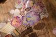 رول استیکر شفاف PET گل سری ِ Pansy🪻