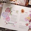 رول استیکر شفاف PET گل سری ِ Pansy🪻