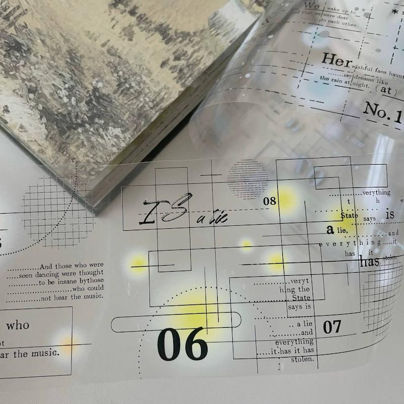 رول PET tape تم‌ساز light spotا