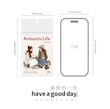 استیکر شفاف استایل سری Romantic Life 