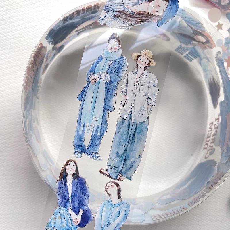 رول PET tape استایل دخترونه Ding Ding - کد A7