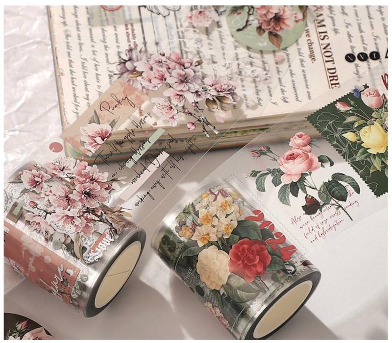 رول استیکر شکوفه‌های بهاری Sakura Rains