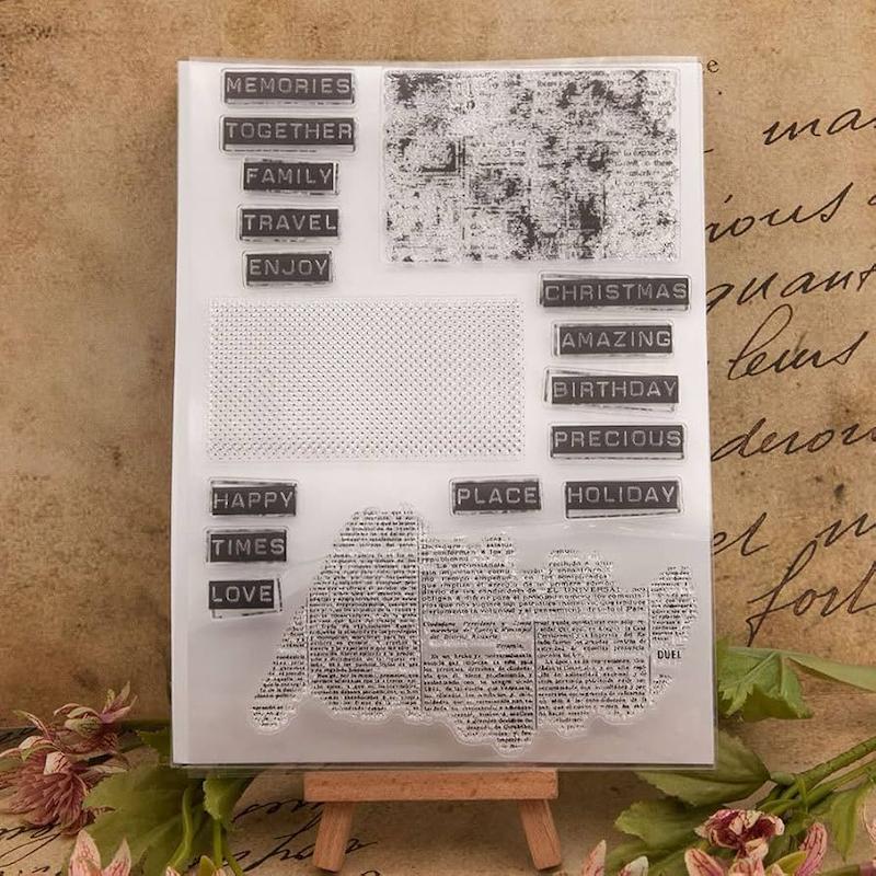 مهر سیلیکونی شفاف تکست - کد T1994