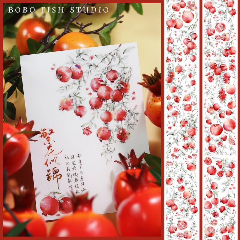 رول استیکر PET انار