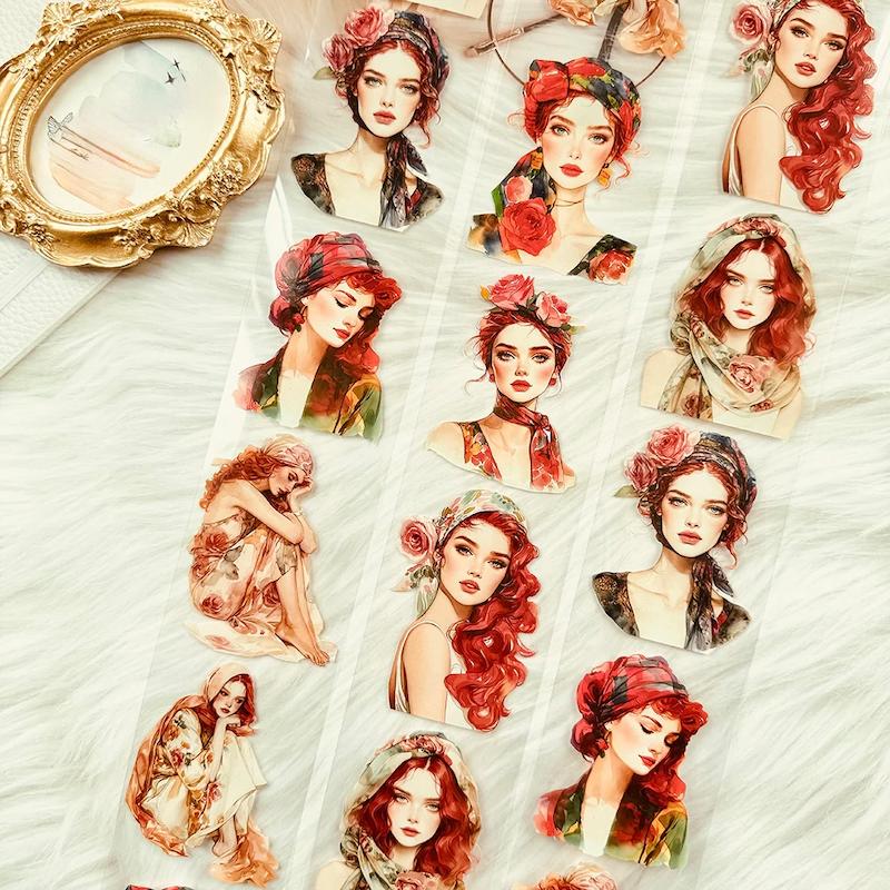 رول استیکر PET دخترونه یلدا