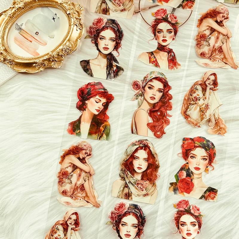 رول استیکر PET دخترونه یلدا