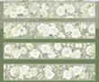 رول استیکر PET tape گل سری Green Forest Flowers 