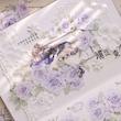 رول استیکر PET tape گل سری Purple Haze
