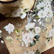 رول استیکر PET tape گل سری White Praise