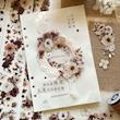 رول استیکر PET tape گل سری Autumn Makeup