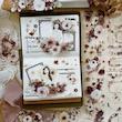 رول استیکر PET tape گل سری Autumn Makeup