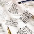 استیکر تکست شفاف English Stickers - ZA.BC