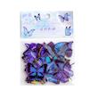 پک استیکر شفاف سری ِ world of butterflies 