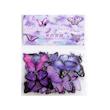 پک استیکر شفاف سری ِ world of butterflies 