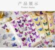 پک استیکر شفاف سری ِ world of butterflies 