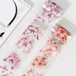 رول استیکر PET tape پروانه طلاکوب برش‌خورده Butterflies Dance Among Flowers