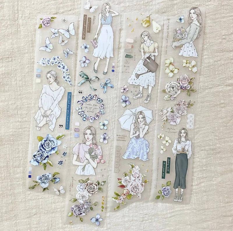 واشی شفاف دخترونه سری Bloom-pion