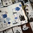 رول استیکر شفاف PET tape مدل Shally’s Garden 