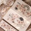 رول استیکر گل اورجینال PET tape سری ِ Gentle Moonlight Flowers 