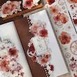 رول استیکر گل اورجینال PET tape سری ِ Flower Time