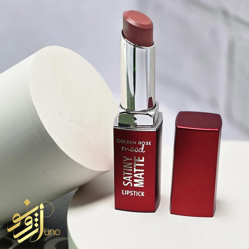 رژ لب مات ساتینی گلدن شماره ۵