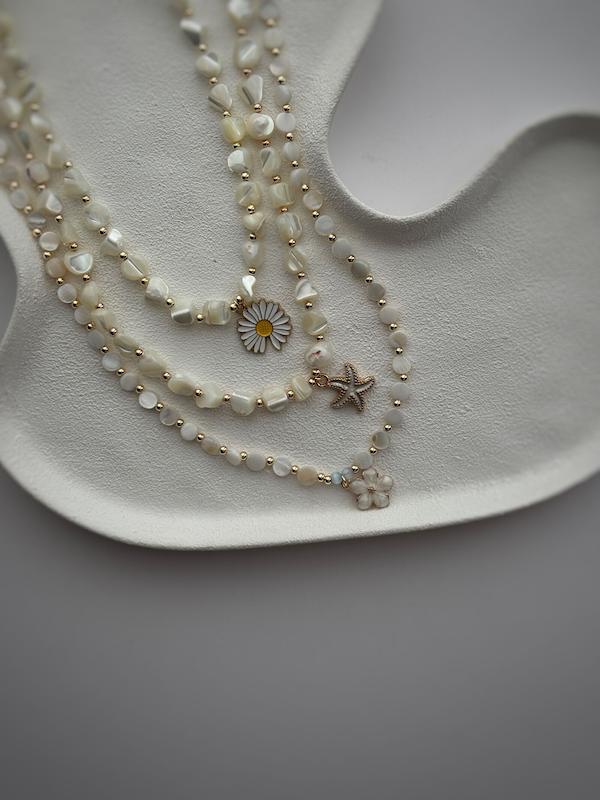 گردنبندهای ساحلی صدفی