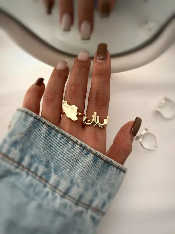 انگشتر طلایی ایران