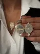 گوشواره و گردنبند سکه 2 تکه