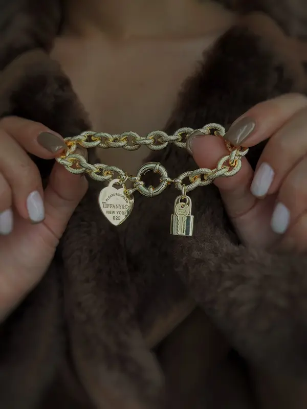 دستبند Tiffany طلایی