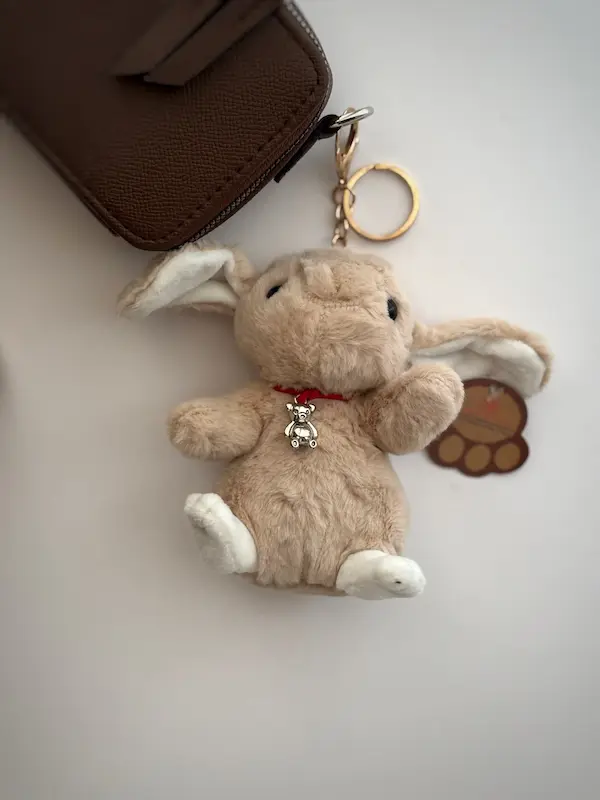 چارم بگ خرگوش با گردنبند تدی