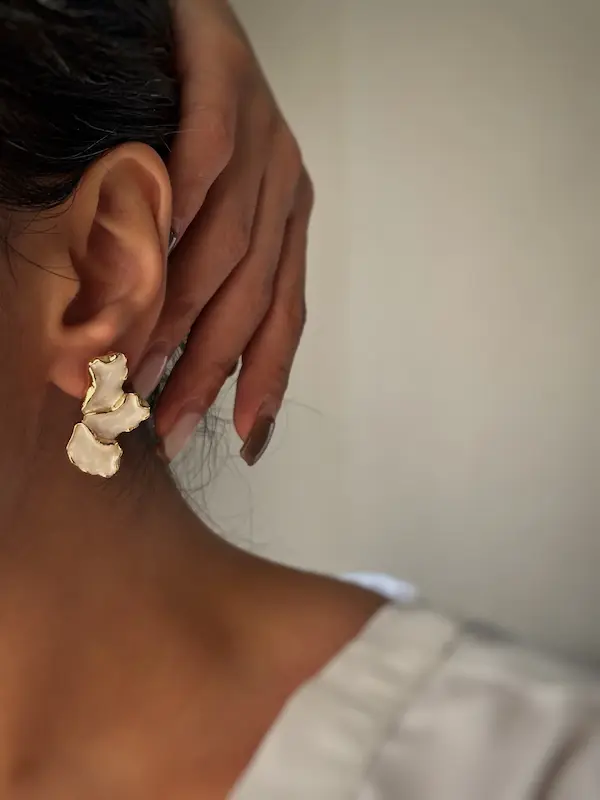 گوشواره 3 گلبرگ