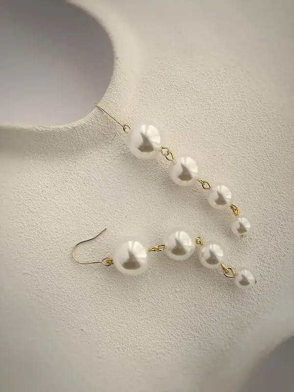 گوشواره شاخه مرواریدی ( 4 مروارید)