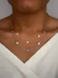 گردنبند تراشه Van Cleef سایز ریز - ونکلیف