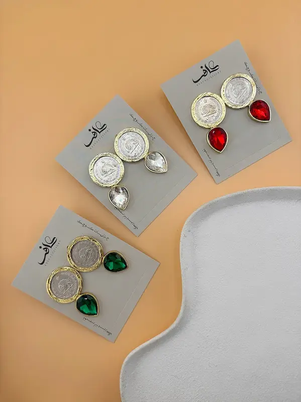 گوشواره های سکه