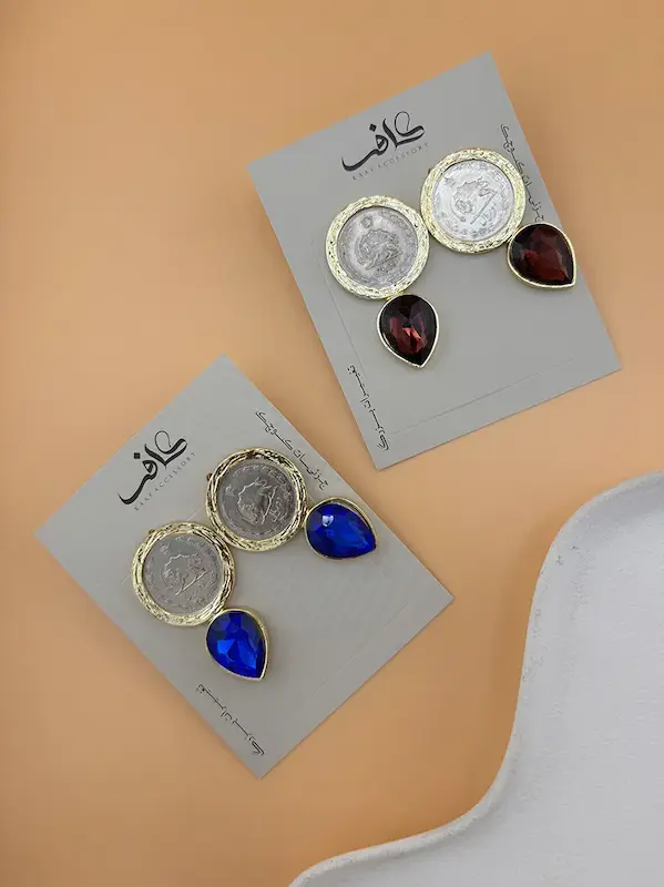 گوشواره های سکه
