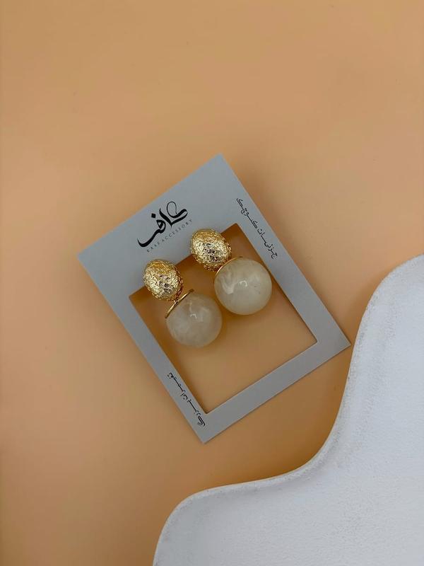 گوشواره گوی صدفی