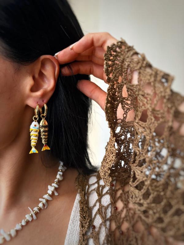 گوشواره های ماهی