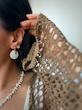 گوشواره های ساحلی صدفی