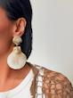 گوشواره های ساحلی صدفی